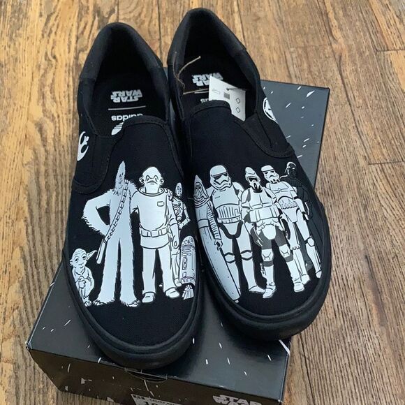 Adidas Originals Court Rallye Slip x Star Wars Unisex - Picture 1 of 11